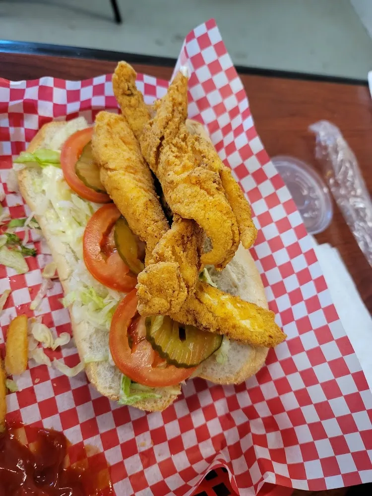 Fish PO Boy